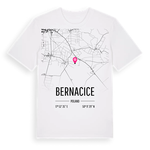Bernacice karta t-shirt – ekologisk bomull t-shirt från Pinshirt
