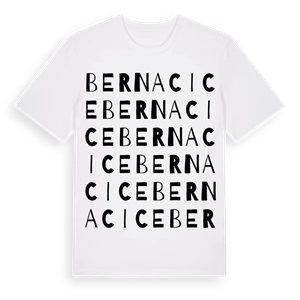 Bernacice ordlek t-shirt – ekologisk bomull t-shirt från Pinshirt