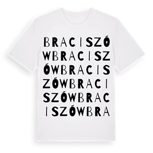 Braciszów ordlek t-shirt – ekologisk bomull t-shirt från Pinshirt