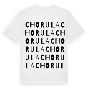 Chorula ordlek t-shirt – ekologisk bomull t-shirt från Pinshirt