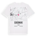 Grobniki karta t-shirt