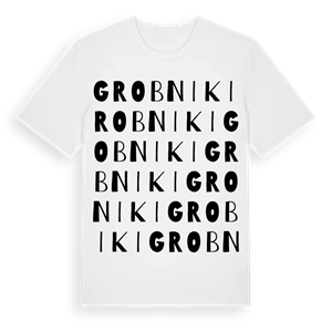 Grobniki ordlek t-shirt – ekologisk bomull t-shirt från Pinshirt
