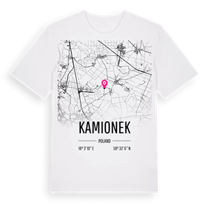 Kamionek karta t-shirt – ekologisk bomull t-shirt från Pinshirt
