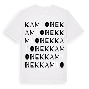 Kamionek ordlek t-shirt – ekologisk bomull t-shirt från Pinshirt