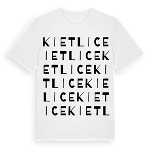 Kietlice ordlek t-shirt – ekologisk bomull t-shirt från Pinshirt