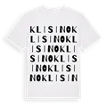 Klisino ordlek t-shirt