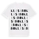 Klisino ordlek t-shirt