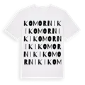 Komorniki ordlek t-shirt