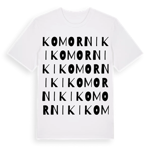 Komorniki ordlek t-shirt – ekologisk bomull t-shirt från Pinshirt