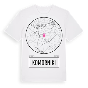 Komorniki t-shirt – ekologisk bomull t-shirt från Pinshirt
