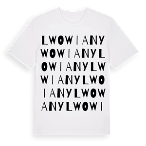 Lwowiany ordlek t-shirt – ekologisk bomull t-shirt från Pinshirt