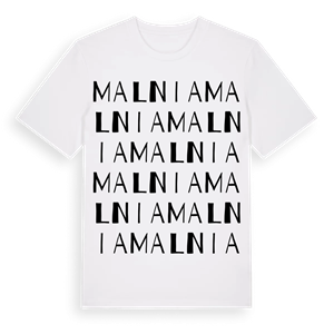 Malnia ordlek t-shirt – ekologisk bomull t-shirt från Pinshirt