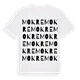 Mokre ordlek t-shirt