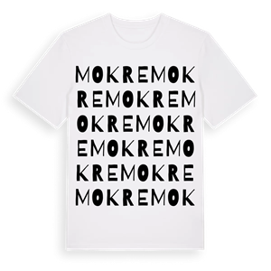 Mokre ordlek t-shirt – ekologisk bomull t-shirt från Pinshirt