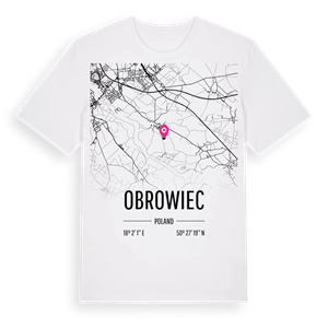 Obrowiec karta t-shirt – ekologisk bomull t-shirt från Pinshirt