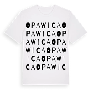 Opawica ordlek t-shirt – ekologisk bomull t-shirt från Pinshirt