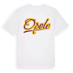Opole baseball t-shirt – ekologisk bomull t-shirt från Pinshirt