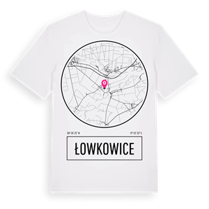 Łowkowice t-shirt – ekologisk bomull t-shirt från Pinshirt