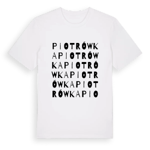 Piotrówka ordlek t-shirt – ekologisk bomull t-shirt från Pinshirt