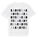 Radynia ordlek t-shirt