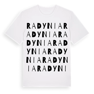 Radynia ordlek t-shirt – ekologisk bomull t-shirt från Pinshirt