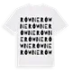 Równe ordlek t-shirt