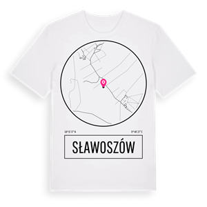 Sławoszów t-shirt – ekologisk bomull t-shirt från Pinshirt