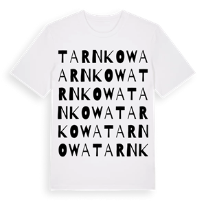 Tarnkowa ordlek t-shirt – ekologisk bomull t-shirt från Pinshirt