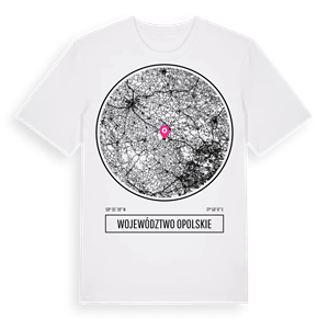 województwo opolskie t-shirt – ekologisk bomull t-shirt från Pinshirt