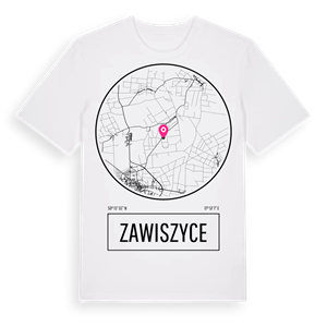 Zawiszyce t-shirt – ekologisk bomull t-shirt från Pinshirt
