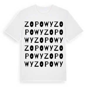 Zopowy ordlek t-shirt – ekologisk bomull t-shirt från Pinshirt