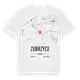 Zubrzyce karta t-shirt