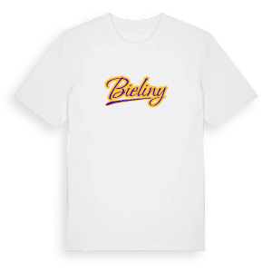 Bieliny baseball t-shirt – ekologisk bomull t-shirt från Pinshirt