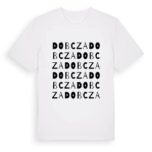 Dobcza ordlek t-shirt – ekologisk bomull t-shirt från Pinshirt
