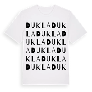 Dukla ordlek t-shirt – ekologisk bomull t-shirt från Pinshirt