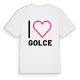 Jag älskar Golce t-shirt stort tryck