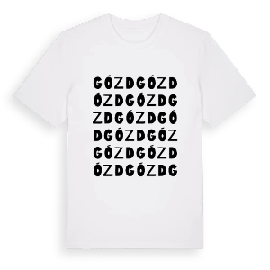 Gózd ordlek t-shirt – ekologisk bomull t-shirt från Pinshirt