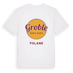 Groble cirkel t-shirt – ekologisk bomull t-shirt från Pinshirt