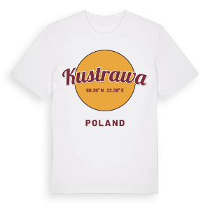 Kustrawa cirkel t-shirt – ekologisk bomull t-shirt från Pinshirt