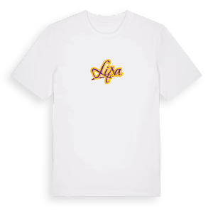 Lipa baseball t-shirt – ekologisk bomull t-shirt från Pinshirt