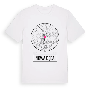 Nowa Dęba t-shirt – ekologisk bomull t-shirt från Pinshirt