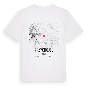 Przychojec karta t-shirt – ekologisk bomull t-shirt från Pinshirt