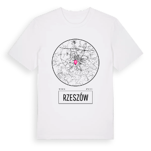 Rzeszów t-shirt – ekologisk bomull t-shirt från Pinshirt