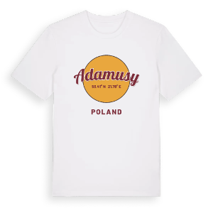 Adamusy cirkel t-shirt – ekologisk bomull t-shirt från Pinshirt