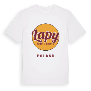 Łapy cirkel t-shirt – ekologisk bomull t-shirt från Pinshirt