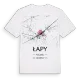 Łapy karta t-shirt