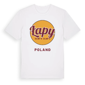 Łapy cirkel t-shirt – ekologisk bomull t-shirt från Pinshirt