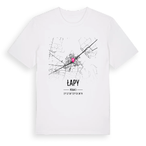 Łapy karta t-shirt – ekologisk bomull t-shirt från Pinshirt