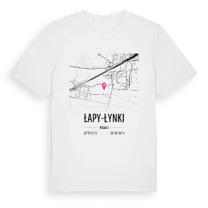 Łapy-Łynki karta t-shirt – ekologisk bomull t-shirt från Pinshirt