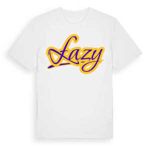 Łazy baseball t-shirt – ekologisk bomull t-shirt från Pinshirt